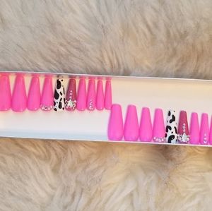 Press On Nails- MOOO B!tch